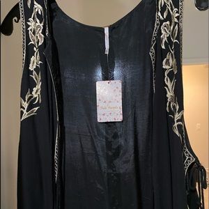 Free people embroidered vest